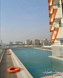 شقة للايجار غرفتين وصالة أول مستأجر بالجداف اطلالة رائع على خور دبي