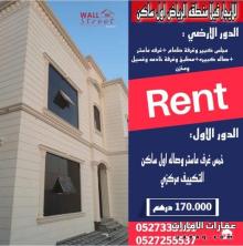 فيلا سكنية منطقة الرياض للايجار تتكون من الدور الأرضي